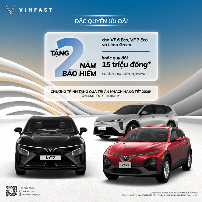 Khuyến mãi xe điện VinFast